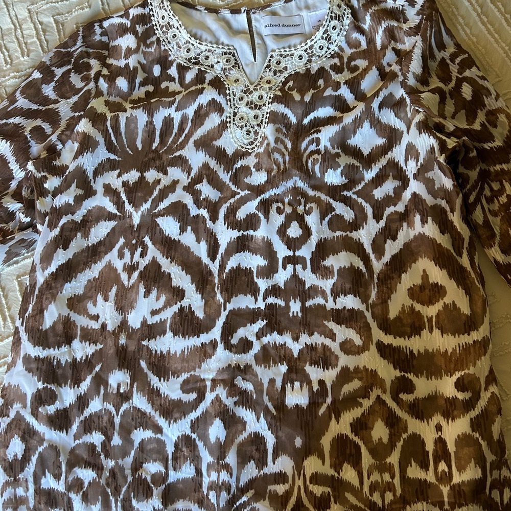 Alfred dunner blouse size 16
